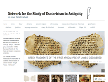 Tablet Screenshot of ancientesotericism.org